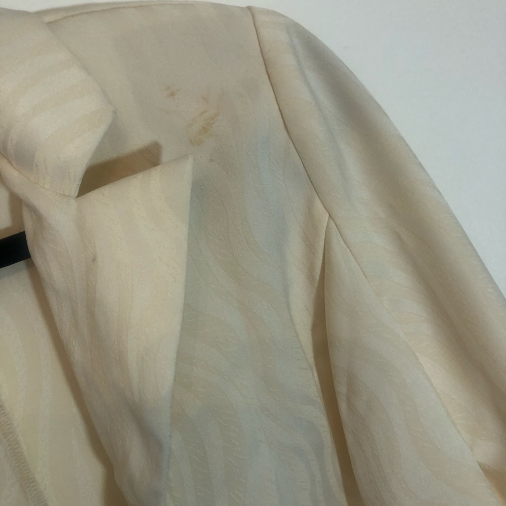 Off White Ruby Rox Zebra Print Jacket - Picture 5 of 7